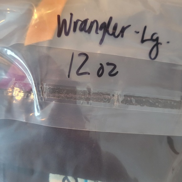 Vintage Wrangler Womens Western Shirt Black Geometric Colorblock Cotton Large - Picture 13 of 13